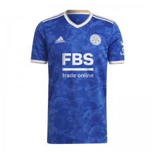 Leicester City Soccer Jersey TIELEMANS #8 VARDY #9 MADDISON #10 BARNES #15 IHEANACHO #14 Home Replica 2021/22