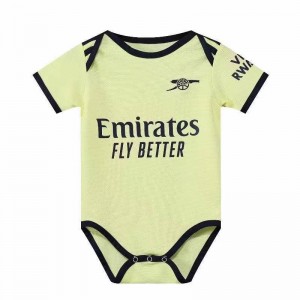 Arsenal Kid Soccer Jersey Climbing Suit AUBAME YANG Away Replica 2021/22