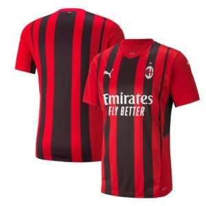 AC Milan Soccer Jersey Home Replica 2021/22