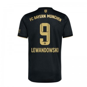 Byern Munich Soccer Jersey Away LEWANDOWSKI #9 Replica 2021/22