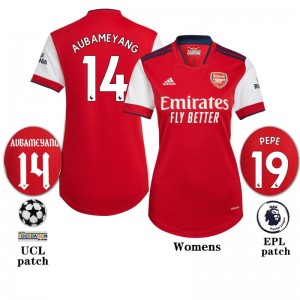 Arsenal Women Soccer Jersey Home Replica 2021/22