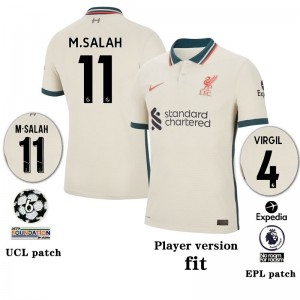 Liverpool Soccer Jersey Away Player Replica 2021/2022