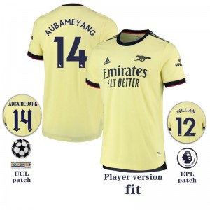 Arsenal Soccer Jersey Player Version  Away Replica 2021/22