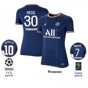 PSG Soccer Jersey Away  Messi #30 Replica 2021/22