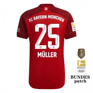 Byern Munich Soccer Jersey Home LEVANDOWSKI #9 Replica 2021/22