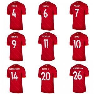 Liverpool Soccer Jersey Home Player Replica 2021/2022