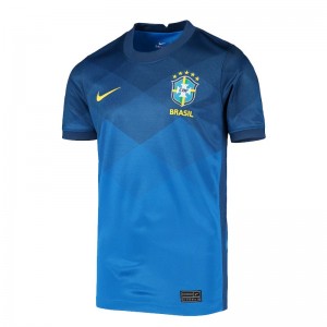 Brazil Soccer Jersey Away Replica 21/22