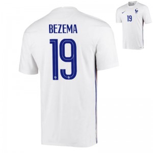 France Soccer Jersey Away BEZEMA #19 BOGBA#6 MBAPPE #10 KANTE #13 Replica 2021/22