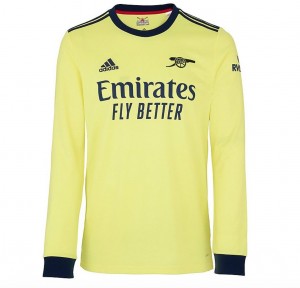 Arsenal Soccer Jersey Long Sleeve Home Replica 2021/22