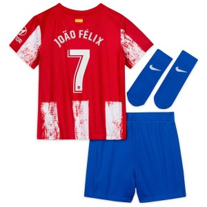 Atletico Madrid Soccer Jersey Home Kit(Jersey+Short+Socks) Replica 2021/22