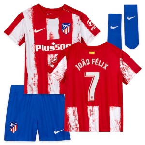 Atletico Madrid Soccer Jersey Home Kit(Jersey+Short+Socks) Replica 2021/22