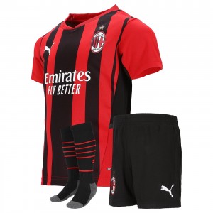 AC Milan Soccer Jersey Home Replica 2021/22