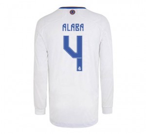 Real Madrid Soccer Jersey longsleeves Home  Replica 21/22