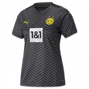 Borussia Dortmund Soccer Jersey Women Away Replica 2021/2022