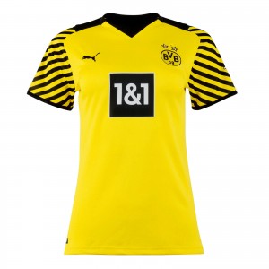 Borussia Dortmund Soccer Jersey Women Home Replica 2021/2022