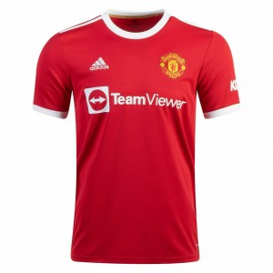 EPL Manchester United Soccer Jersey B.FERNANDES #18 CAVANI #7 RASHFORD #10 BOGBA #6 Home Replica 2021/22