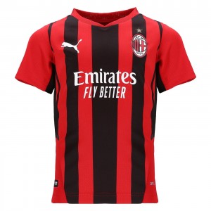 AC Milan Soccer Jersey Home Replica 2021/22