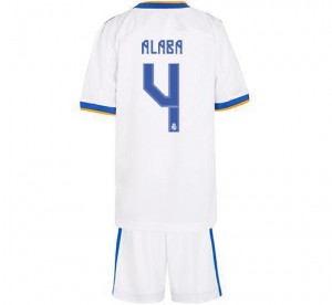 Real Madrid Soccer Jerseys Kid Home 2021/2022