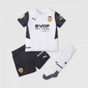 Vlencia Soccer Jersey Kid Whole(Jersey+Short+Socks) Home Replica 21/22